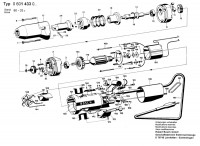 Bosch 0 601 433 046 Impact Wrench 240 V / GB Spare Parts